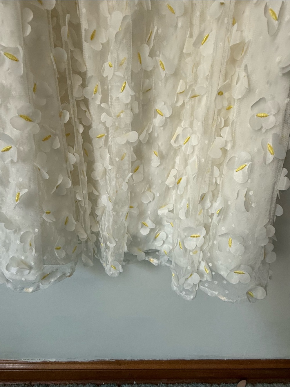 Butterfly Applique Mini Dress - Picture 6 of 11